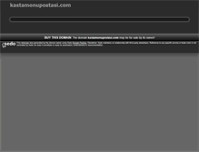Tablet Screenshot of kastamonupostasi.com